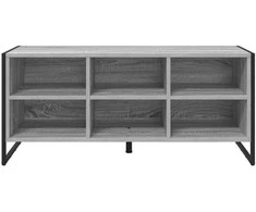 Batu skrynia 100 x 35 x 44 cm Apdirbta mediena Pilkas Sonoma