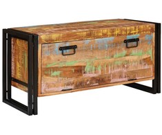 Batu skrynia Ruda 90 x 38 x 45 cm Kieta atnaujinta mediena