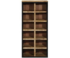 Batu skrynia 50 x 30 x 110 cm Kietas mango medis Ruda