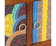 Batu skrynia Ruda 90 x 35 x 55 cm Kietos akacijos mediena