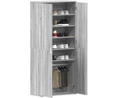 Batu skrynia Pilkas Sonoma 80 x 39 x 178 cm Apdirbta mediena