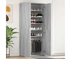 Batu skrynia Pilkas Sonoma 80 x 39 x 178 cm Apdirbta mediena