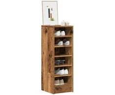 batų spintelė Old Wood 32x35x92 cm Engineered Wood