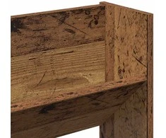 Batu skrynia su lentyna 2 pcs Sena mediena 80 x 18 x 60 cm