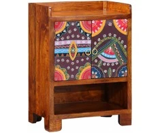 Batu skrynia Ruda 55 x 35 x 75 cm Kietos akacijos mediena