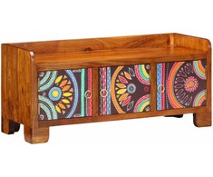 Batu skrynia su saugykla Įvairiaspalvis 90 x 35 x 40 cm