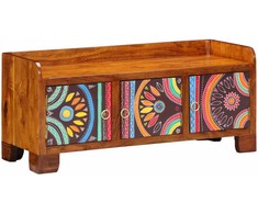 Batu skrynia su saugykla Įvairiaspalvis 90 x 35 x 40 cm