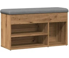 batų suolas Artisan ąžuolas 82x32x45,5 cm dirbtinė mediena