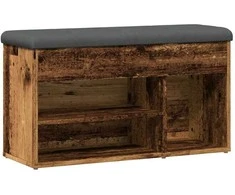 batų suoliukas Old Wood 82x32x45,5 cm Inžinerinė mediena