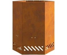 Be dūmų laužavietė Ruda 38 x 38 x 51 cm