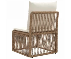 Be porankio sofa Smėlio poliratanas