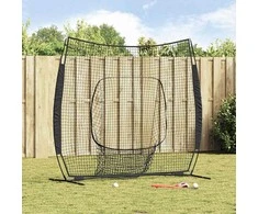 Beisbolo treniruočių tinklas Juoda 250 x 106 x 209 cm