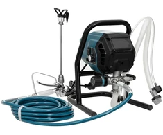 Beoražis dažymo purkštuvas 7,6 m žarna 220V 1,5 L/min 200 Bar