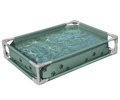 Bestway Priežeminė šunų žaidimų baseinas Žalia 102 x 74 x 20 cm