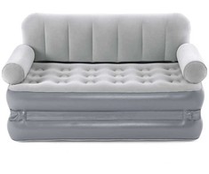 Bestway Pripučiama 3-1 poilsio sofa, pilkos spalvos