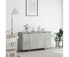 Kabalas Betono pilka 135 x 41 x 75 cm Apdirbta mediena
