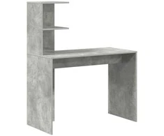 Stalas Betono pilka 102 x 50 x 124 cm Apdirbta mediena