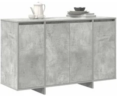 Kabalas Betono pilka 120 x 41 x 75 cm Apdirbta mediena