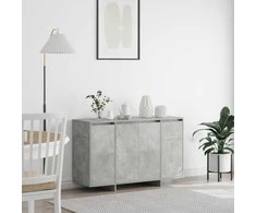 Kabalas Betono pilka 120 x 41 x 75 cm Apdirbta mediena
