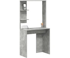 Stalas Betono pilka 78,5 x 37 x 154,5 cm Apdirbta mediena