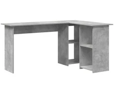 Stalas Betono pilka 142 x 102 x 73 cm Apdirbta mediena