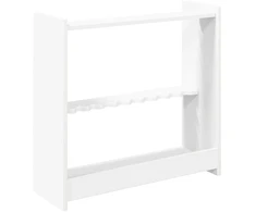 Biliardo lazdos stovas Apdirbta mediena 60 x 20 x 57 cm Balta