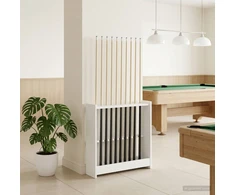 Biliardo lazdos stovas Apdirbta mediena 60 x 20 x 57 cm