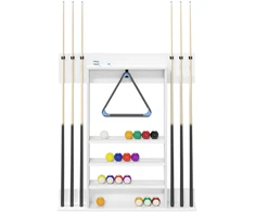 Biliardo lazdos stovas Apdirbta mediena 93 x 12 x 103 cm