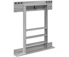 Biliardo lazdos stovas Apdirbta mediena 93 x 12 x 103 cm
