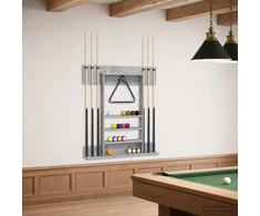 Biliardo lazdos stovas Apdirbta mediena 93 x 12 x 103 cm