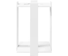 Biliardo lazdos stovas Apdirbta mediena 42 x 43 x 60 cm Balta