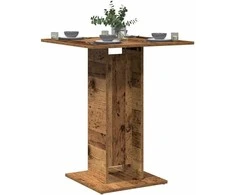 Bistro stalas Old Wood 60x60x75 cm Engineered Wood