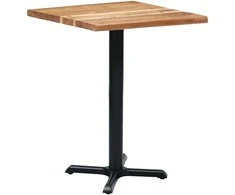 Bistro stalo koja, juodos spalvos, 56x56x72cm, ketus