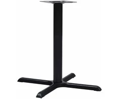 Bistro stalo koja, juodos spalvos, 76x76x72cm, ketus