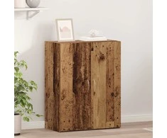 Ofiso spinta Juodas ąžuolas 70 x 32 x 77.5 cm Apdirbta mediena