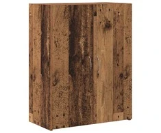 Ofiso spinta Juodas ąžuolas 70 x 32 x 77.5 cm Apdirbta mediena