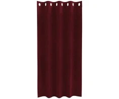 Užtemdymo užuolaidos 2 pcs Vyno raudona 140 x 175 cm Aksomas