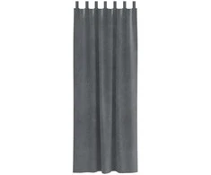Užtemdymo užuolaidos 2 pcs Šviesiai pilka 140 x 260 cm Aksomas