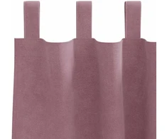 Užtemdymo užuolaidos 2 pcs Tamsiai rožinė 140 x 175 cm Aksomas