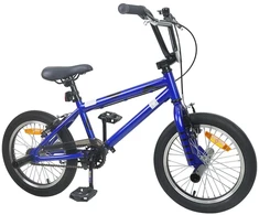 BMX Dviratis 16 Colių 5-8 metų amžiaus Tamsiai mėlyna