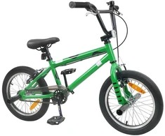 BMX Dviratis 16 Colių 5-8 metų amžiaus Žalia