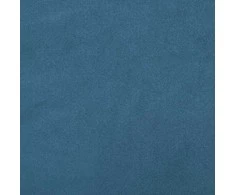 Box Spring Lova be čiužinio Tamsiai mėlyna 160x220 cm aksomas