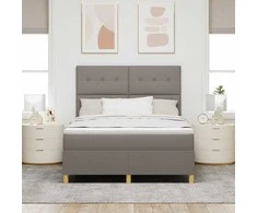 Kiemas lova su galvūgalio Tortora 160 x 200 cm audinys