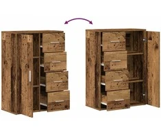 Kabalas 2 pcs Senas medis 60 x 31 x 84 cm Apdirbta mediena