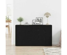 Kabalas Juodas ąžuolas 120 x 36 x 69 cm Apdirbta mediena