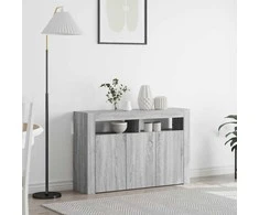 Kabalas Pilkas Sonoma 116 x 30 x 75 cm Apdirbta mediena