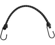 Bungee virvelės su juostelėmis ir kabliukais, 50vnt., 46cm