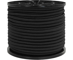 Bungee virvės 10 mm Juoda PP ir guma