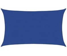 Burė nuo saulės, mėlynos spalvos, 5x8m, HDPE, 160g/m²