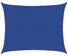 Burė nuo saulės, mėlynos spalvos, 6x7m, HDPE, 160g/m²